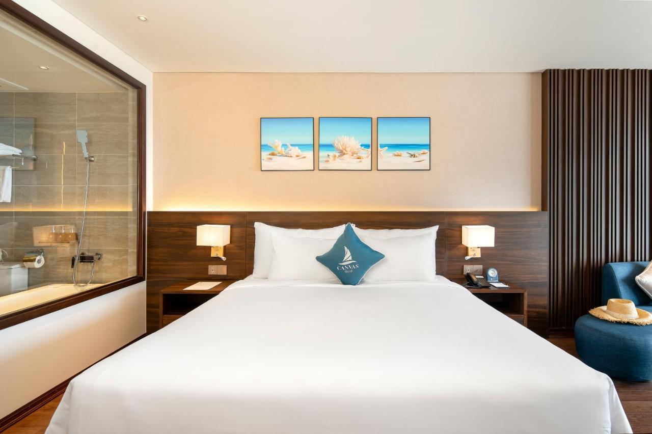 Canvas Danang Beach Hotel Da Nang Exterior foto