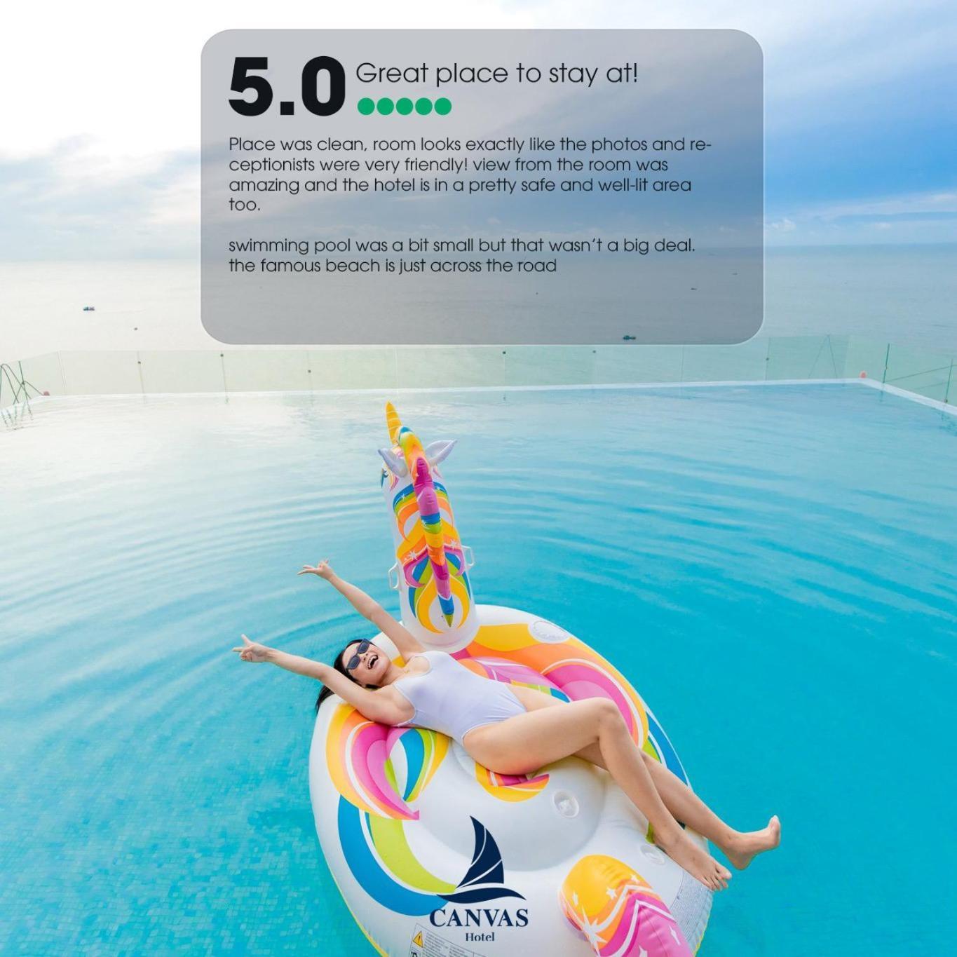 Canvas Danang Beach Hotel Da Nang Exterior foto