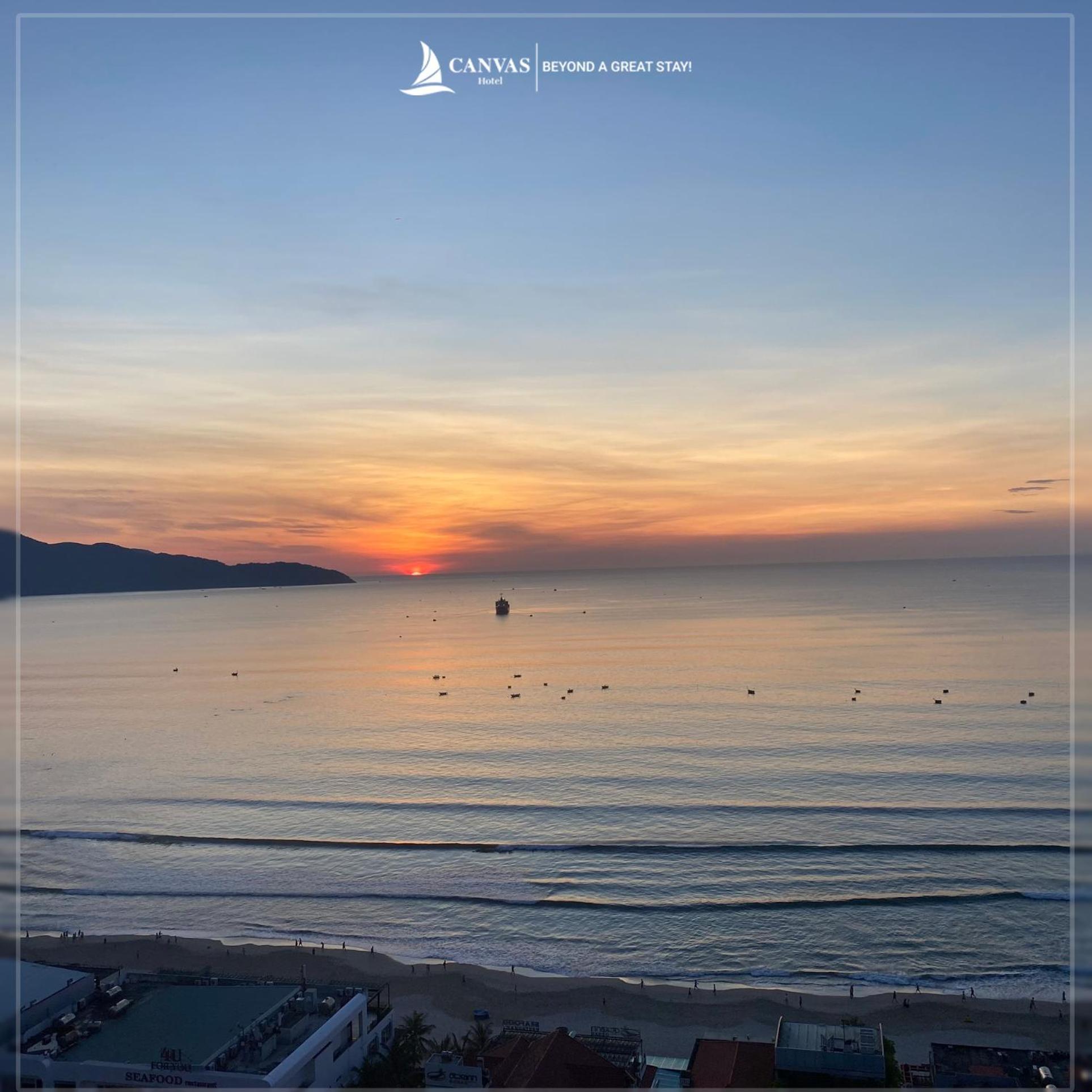 Canvas Danang Beach Hotel Da Nang Exterior foto