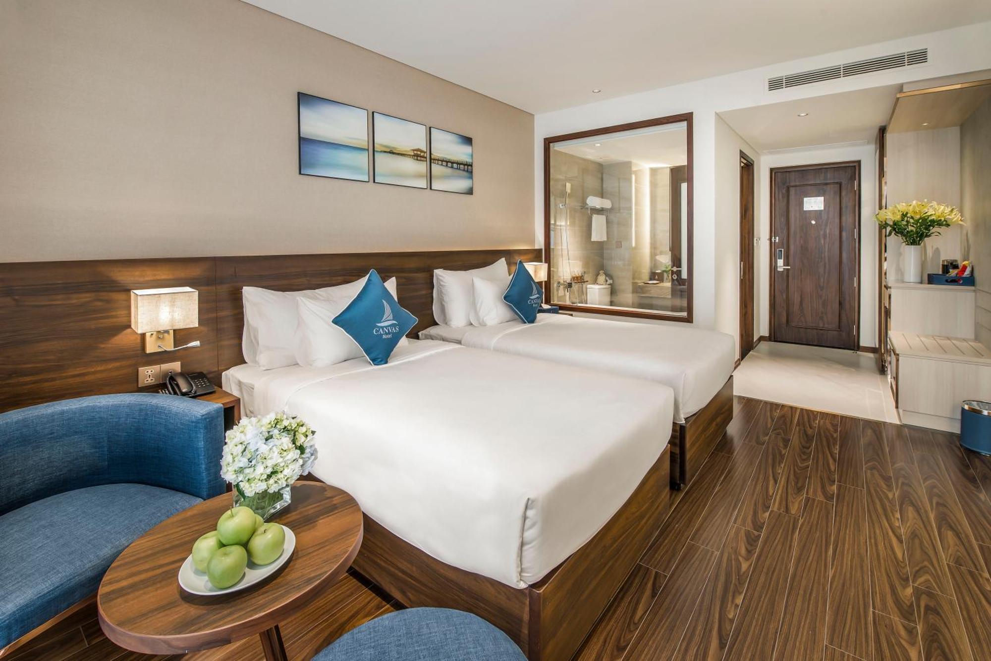 Canvas Danang Beach Hotel Da Nang Exterior foto