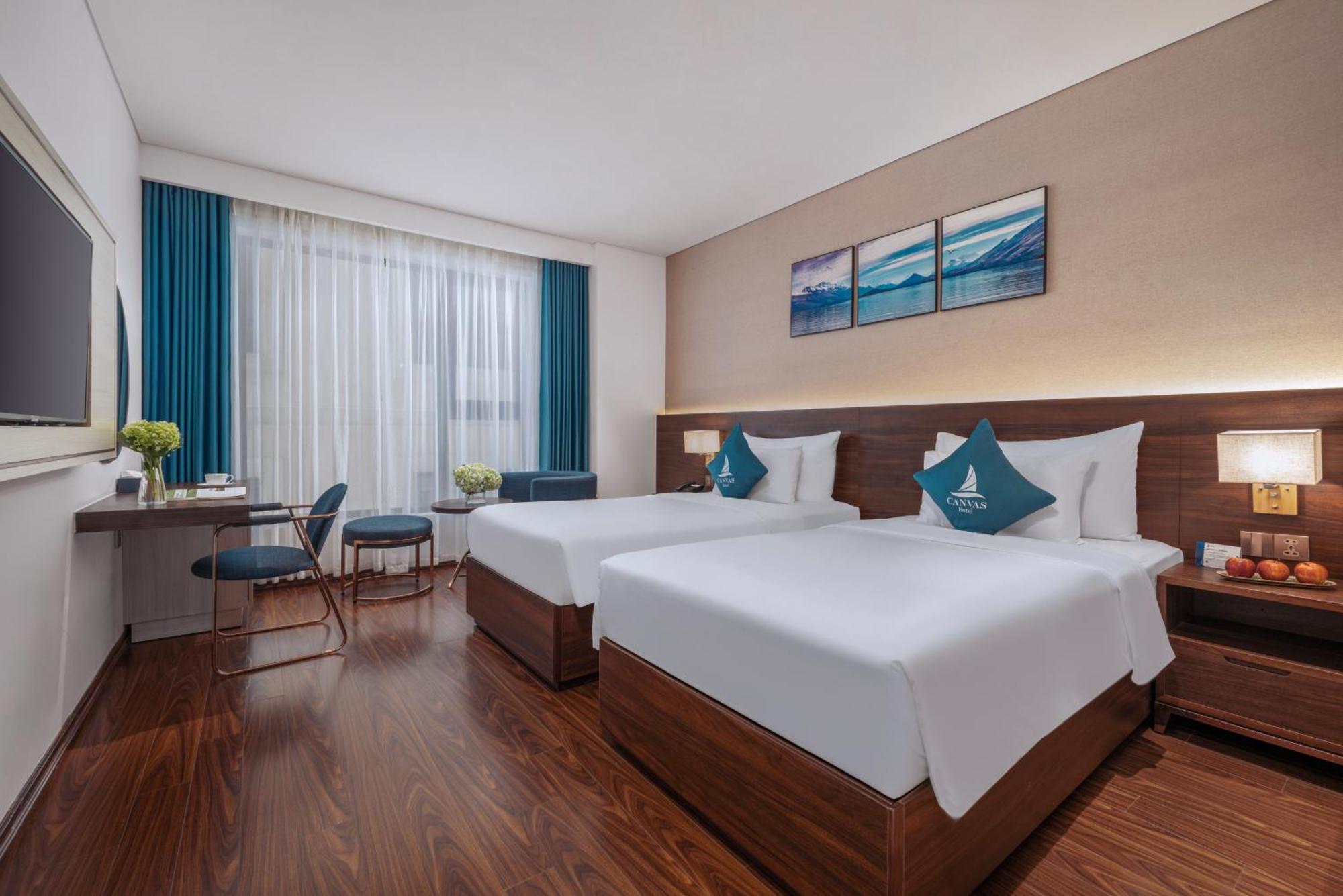 Canvas Danang Beach Hotel Da Nang Exterior foto
