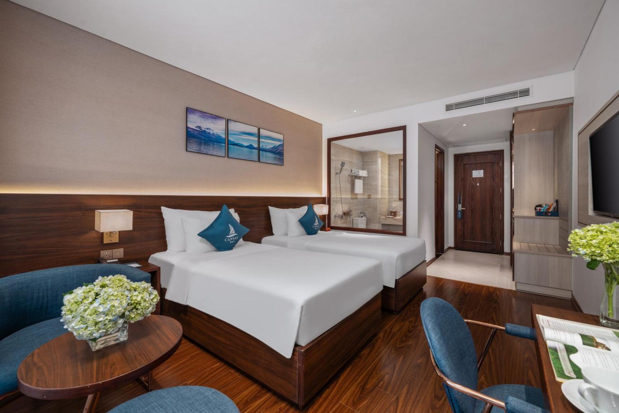 Canvas Danang Beach Hotel Da Nang Exterior foto