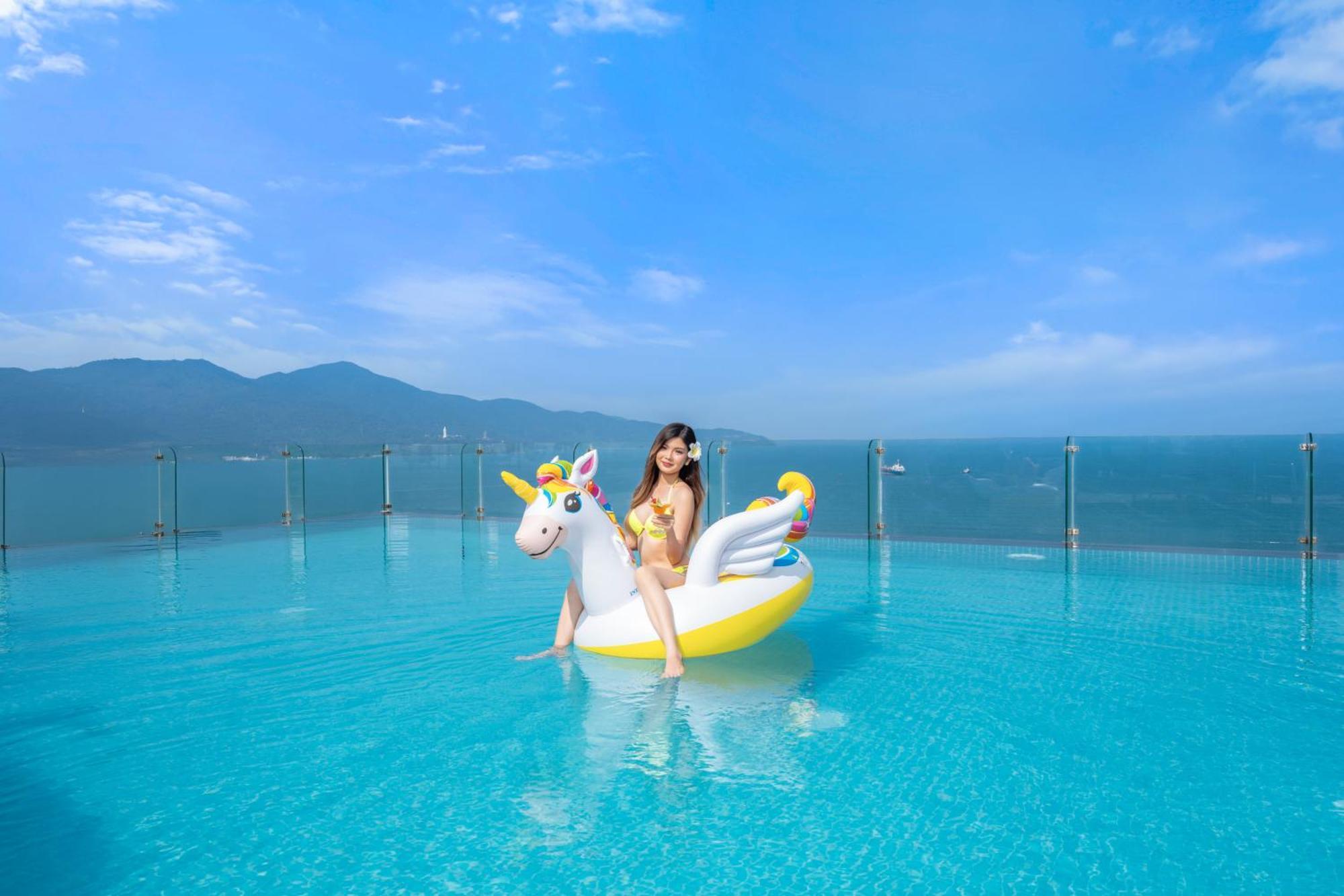 Canvas Danang Beach Hotel Da Nang Exterior foto
